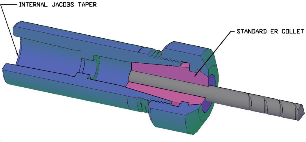 jacobs drill chuck taper